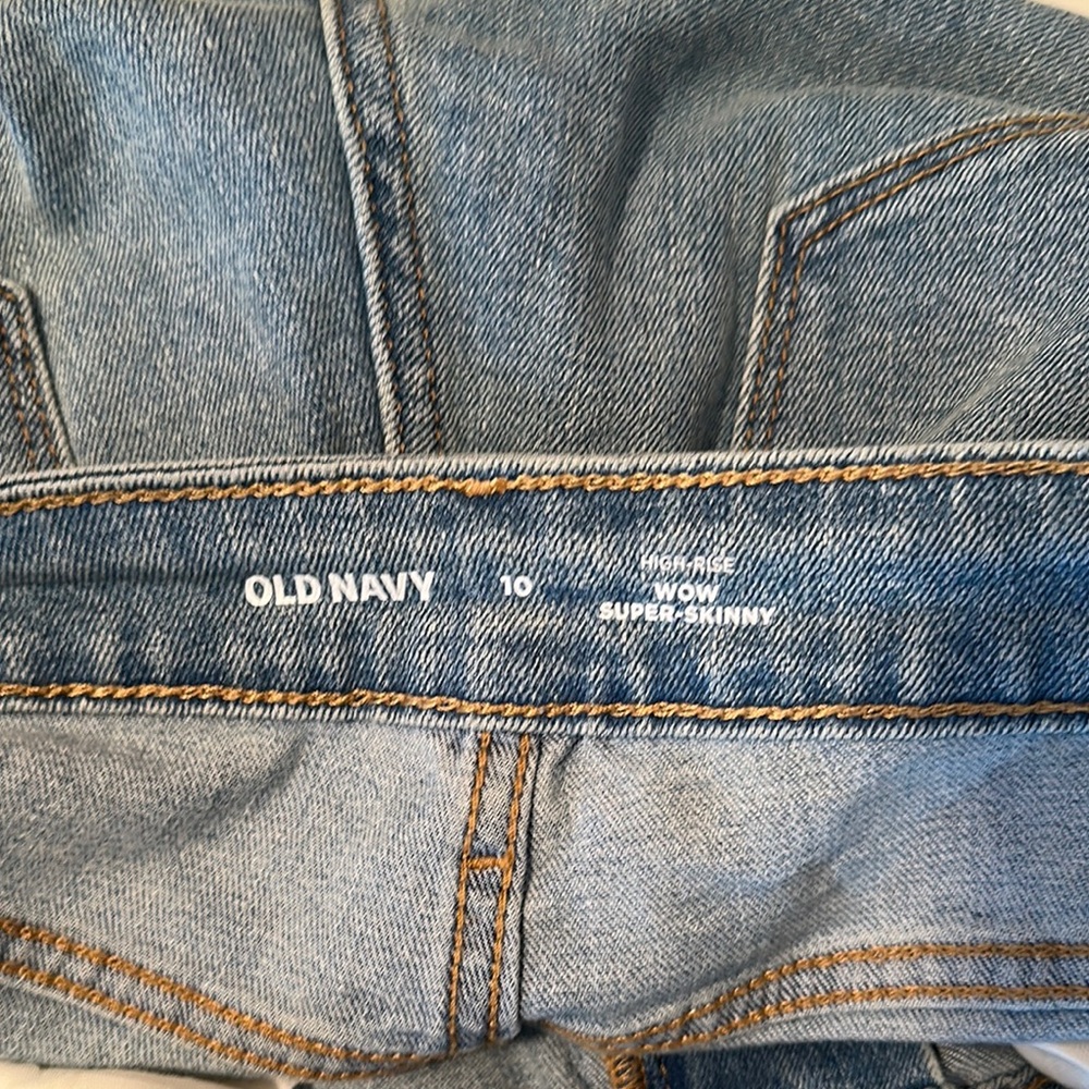 Old Navy Blue Skinny Jeans Classic Style